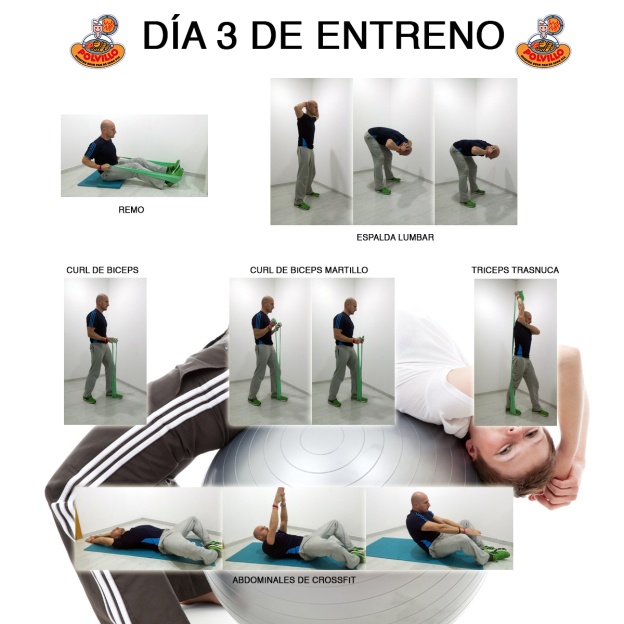 entrenamiento dia 3 perdida de peso