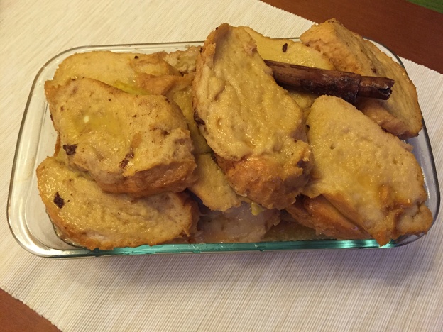 Torrijas al horno con miel