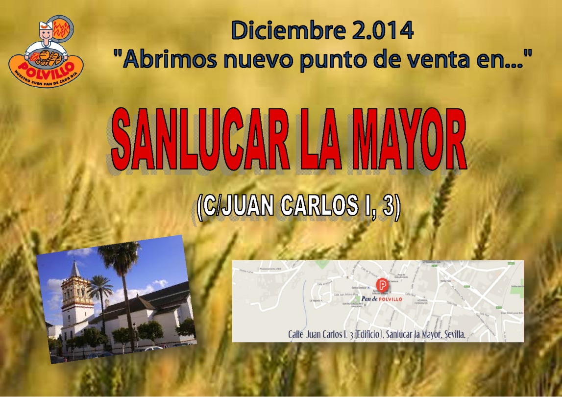 Apertura Sanlucar La Mayor, Calle JuanCarlos I, 3