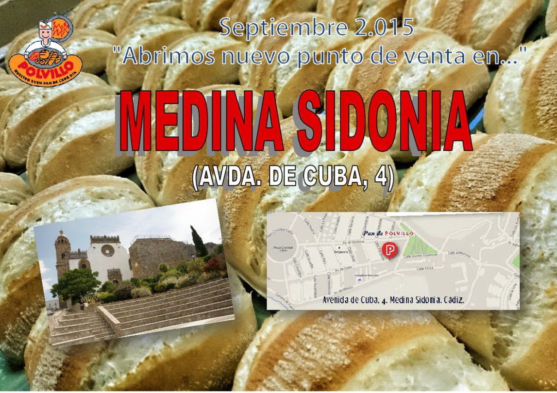 Panaderia Polvillo Medina Sidonia, Avda de Cuba