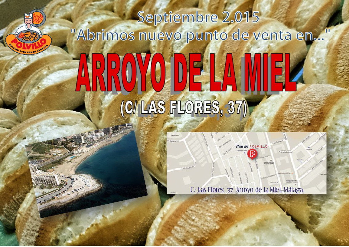 Apertura panadería Arroyo de la Miel, Calle Las Flores Apertura panadería Arroyo de la Miel, Calle Las Flores
