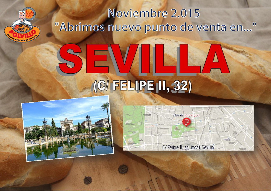 Apertura panaderia polvillo Sevilla, calle felipe II