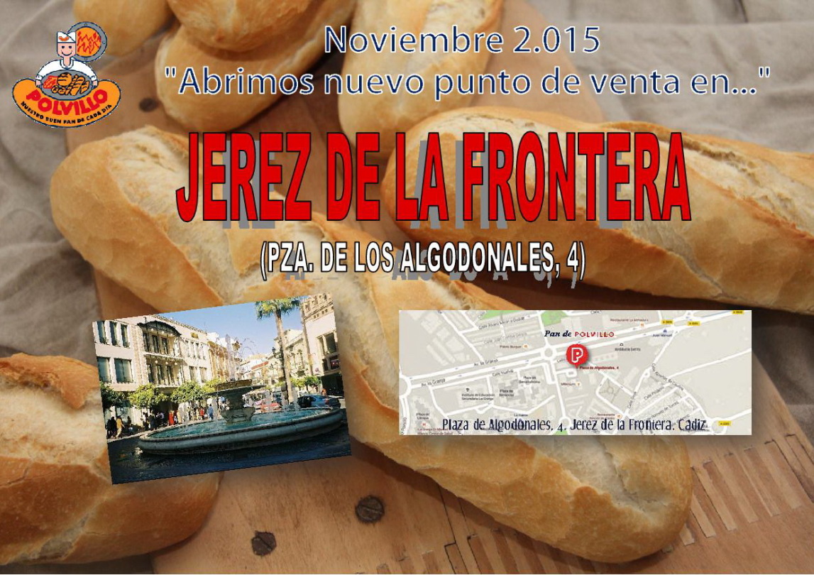 Apertura panaderia polvillo Jerez, Plaza de Los Algodonales