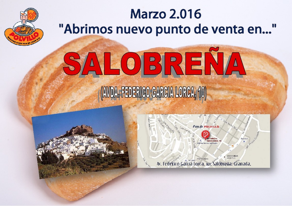 Apertura panaderia polvillo salobreña, avda federico garcia lorca