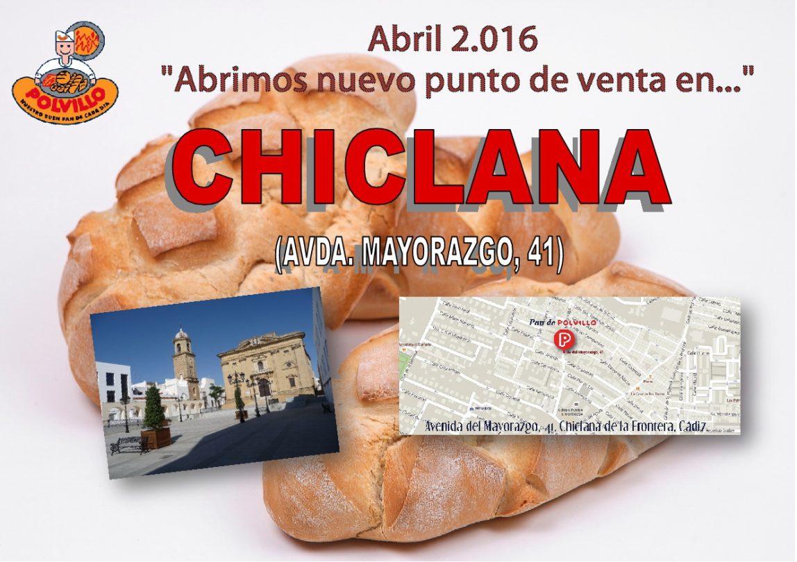 Apertura panaderia polvillo, chiclana, avda mayorazgo