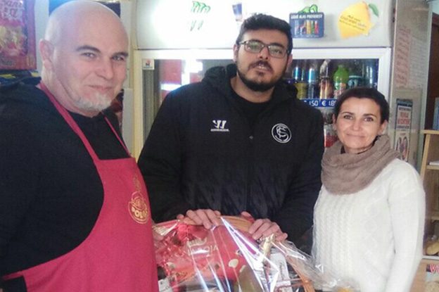 ganador de una supercesta polvillo