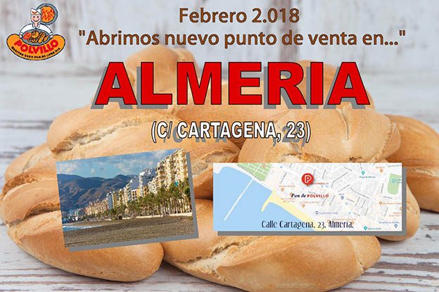 Nueva Apertura En Almer A panaderia en almeria