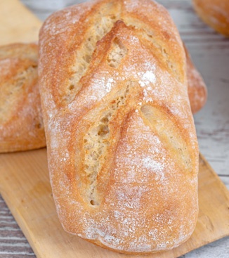 pan con masa madre bajo en sal