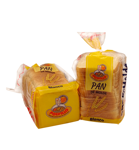 Pan de molde blanco tradicional - Panadería Polvillo